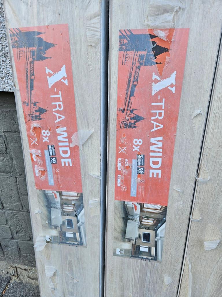 X-TRA WIDE Laminaat Vloerdelen - Nieuw in verpakking, Ophalen of Verzenden