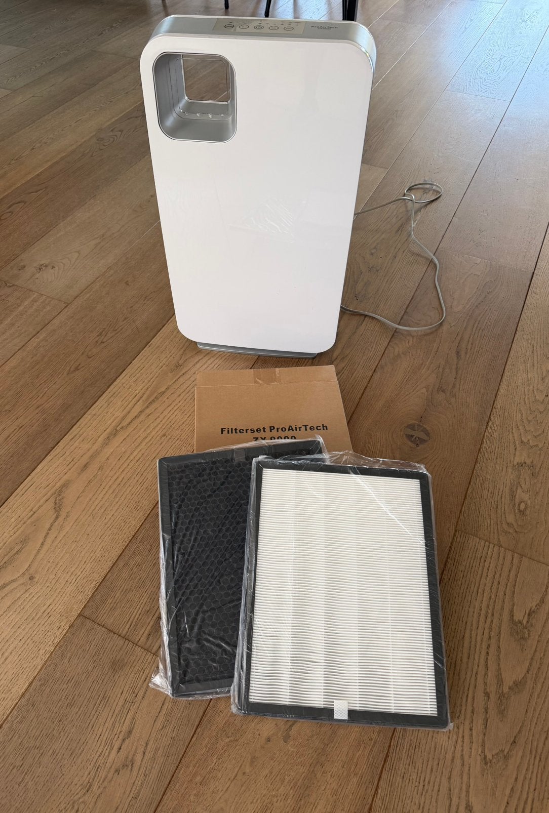 ProAirTech ZX9000 Luchtreiniger + Nieuwe filterset in doos, Witgoed en Apparatuur, Ophalen, Zo goed als nieuw, Luchtreiniger