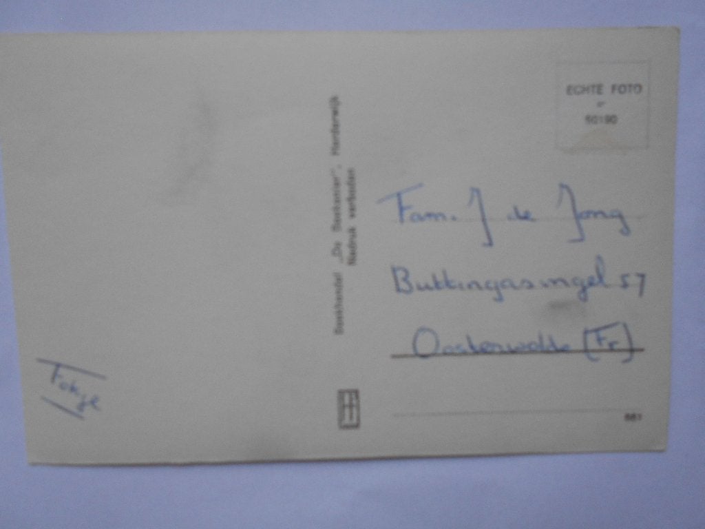 Harderwijk  De Witte Hagen uitgave de Boekanier Harderwijk, Ophalen of Verzenden, 1960 tot 1980, Gelopen, Gelderland