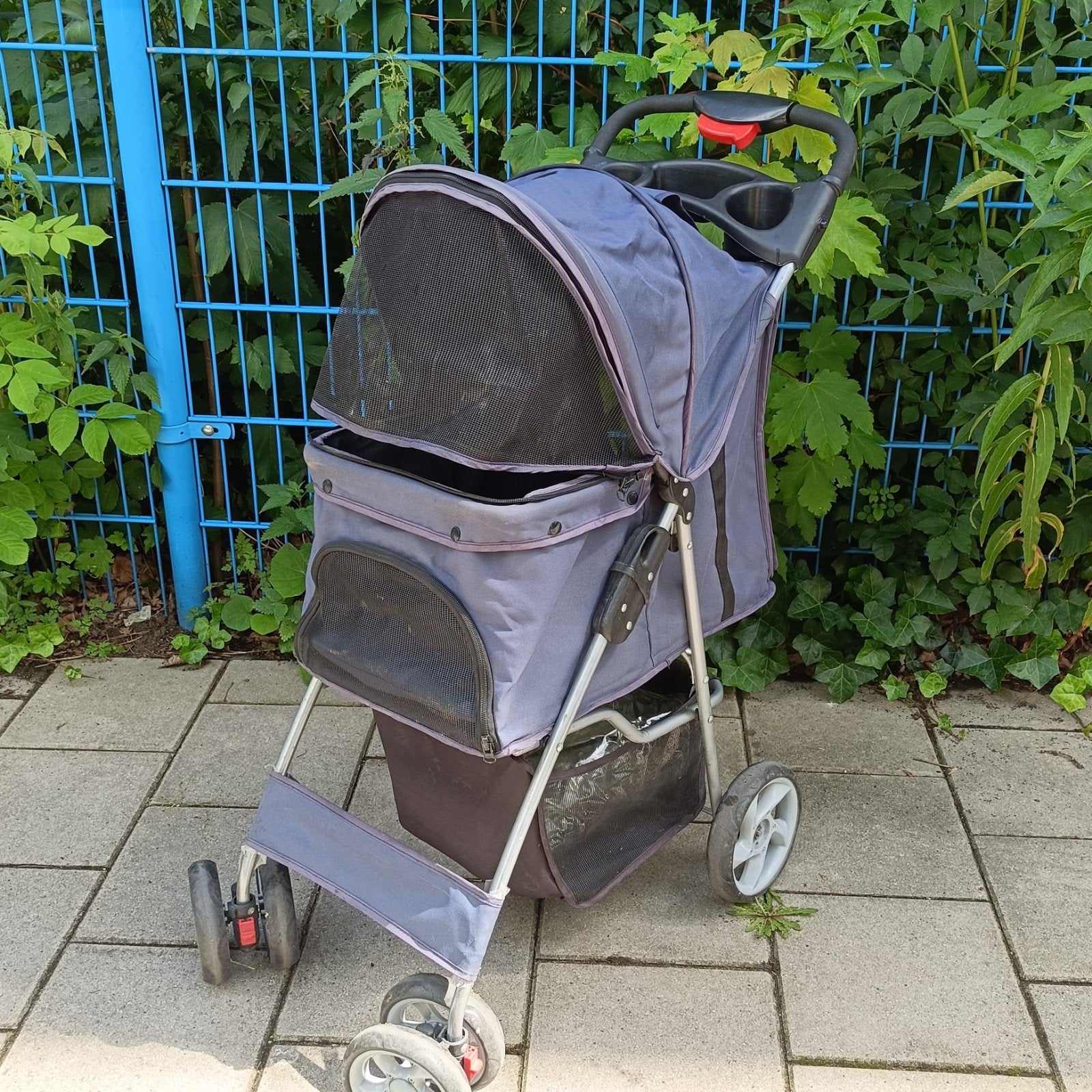 Hondenbuggy met Regenhoes, Dieren en Toebehoren, Honden-accessoires, Ophalen, Zo goed als nieuw