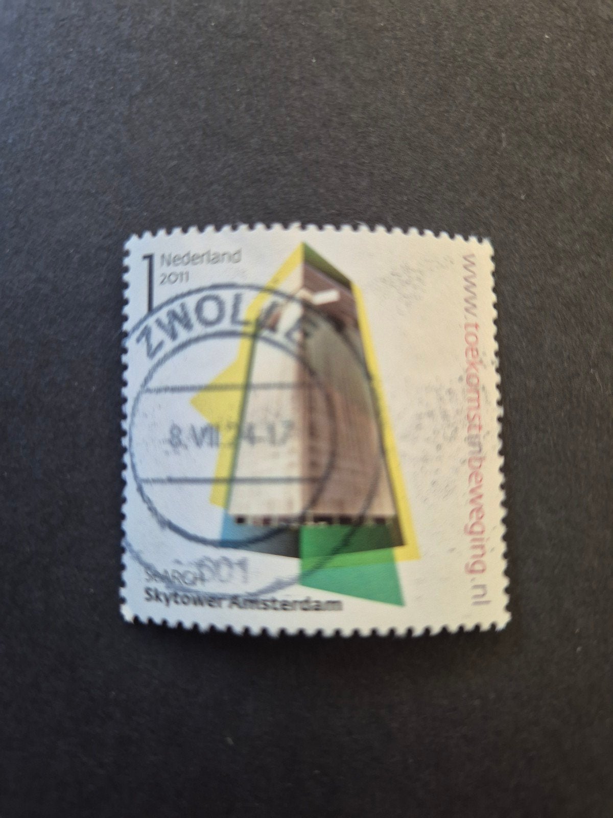 Nederland 2011 Stad van Nederland, Postzegels en Munten, Postzegels | Nederland, Ophalen of Verzenden, Gestempeld
