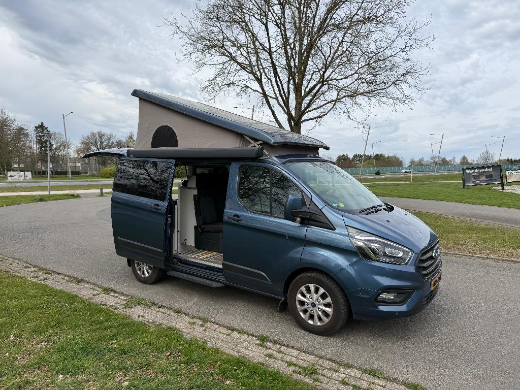Westfalia Ford Nugget 2020 (5 gordels, nieuwe distributie), Caravans en Kamperen, Campers, Buscamper of Camperbus, Luifel, Ford