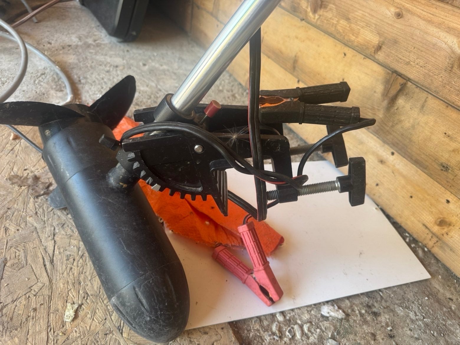 MotorGuide R3 40 Lbs elektromotor - Gebruikt maar werkt perf, Ophalen of Verzenden, Gebruikt