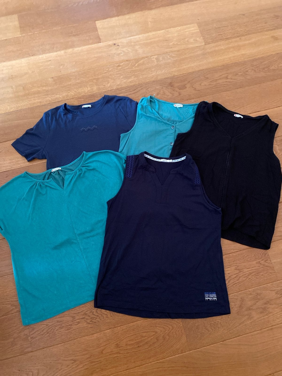 5x Dames T-shirts/Tops - Street One, Cecil - Maat L, Meerkleurig, Maat 42/44 (L), Ophalen of Verzenden, Zo goed als nieuw