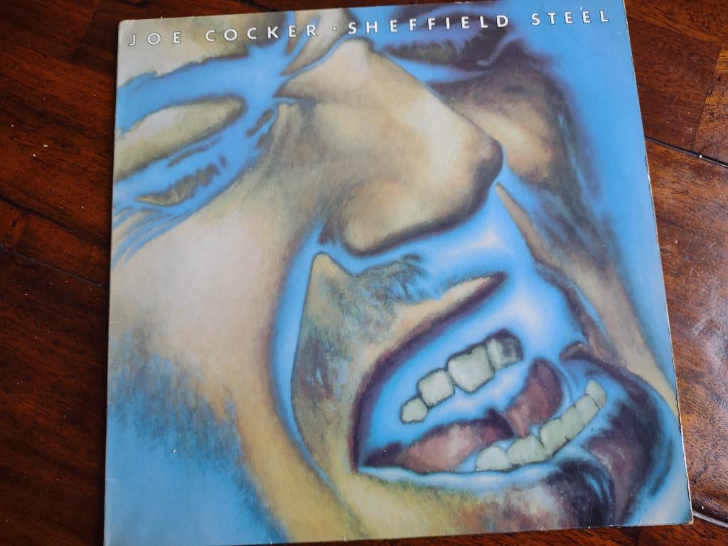 LP - Joe Cocker - Sheffield Steel, Cd's en Dvd's, Vinyl | Rock, Ophalen of Verzenden, Zo goed als nieuw, 12 inch, Poprock