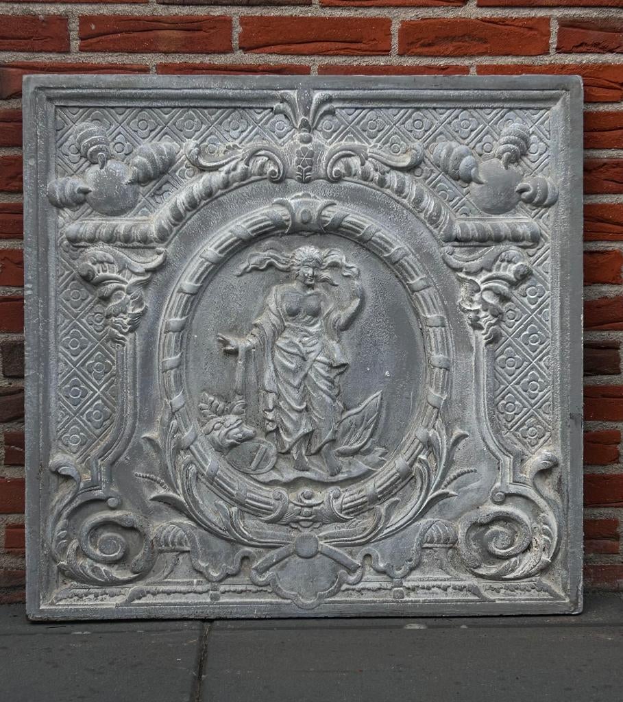 Grote haardplaat " Fortuna ", Antiek en Kunst, Ophalen