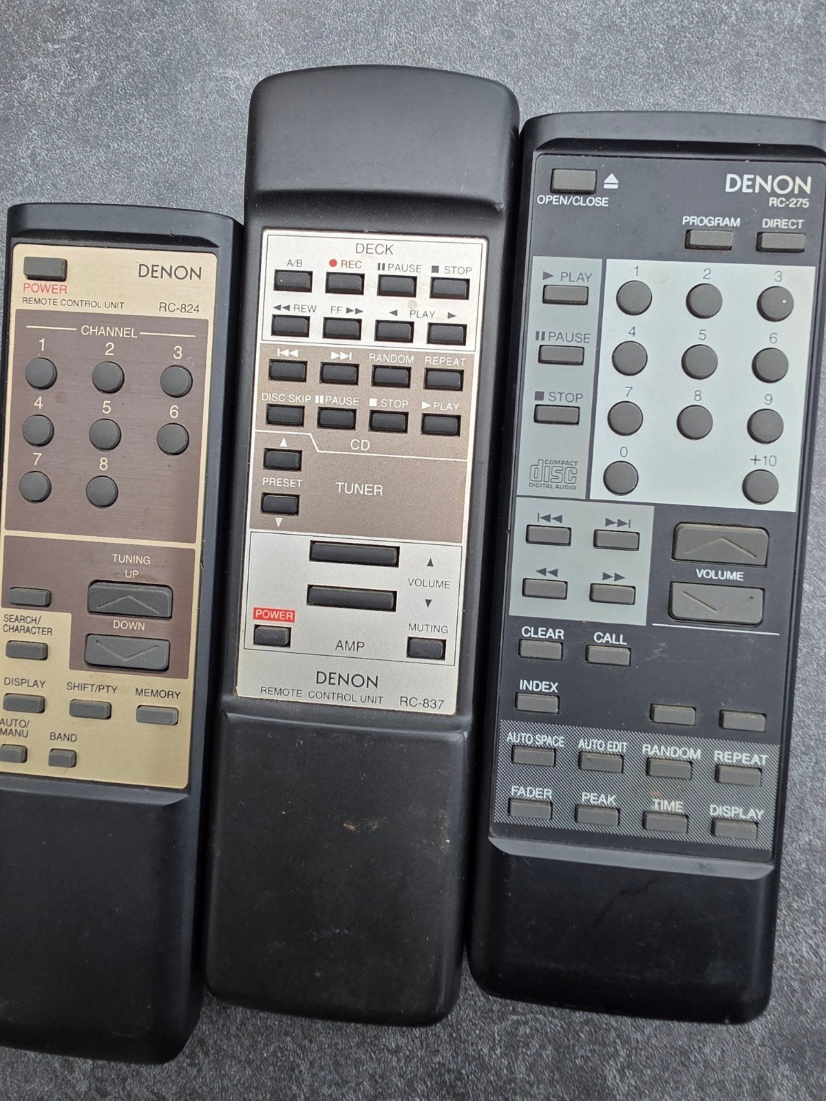 te koop denon afstandbedieningen, Ophalen of Verzenden, Zo goed als nieuw, Origineel, Receiver of Versterker