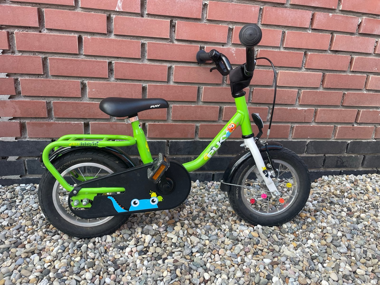 Puky Kiwi Steel 12 inch kinderfiets - Zo goed als nieuw, Fietsen en Brommers, Fietsen | Kinderfietsjes, Ophalen, Terugtraprem