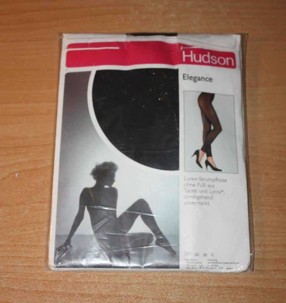 Hudson lurex maillot zonder voet, zwart, Zwart, Maat 40/42 (M), Ophalen of Verzenden, Zo goed als nieuw
