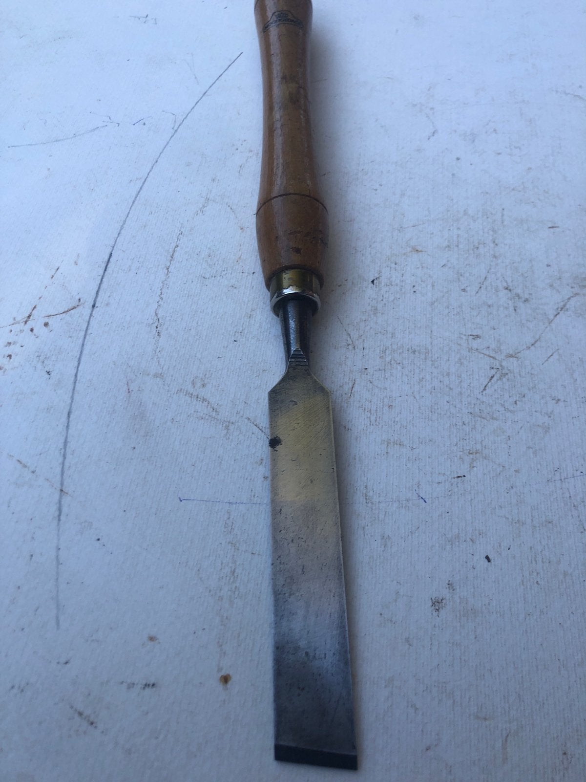 Nooitgedagt Beitel - Houtbewerking Gereedschap, Ophalen of Verzenden, Gebruikt, Beitel, Nooitgedacht
