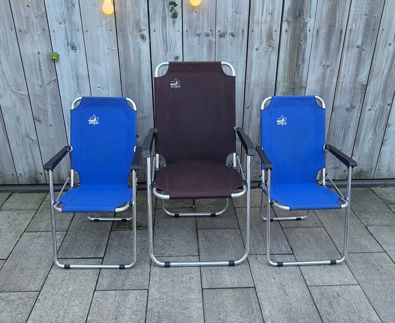 Set van 3 kinder Bocamp campingstoelen, Ophalen of Verzenden, Gebruikt, Campingstoel