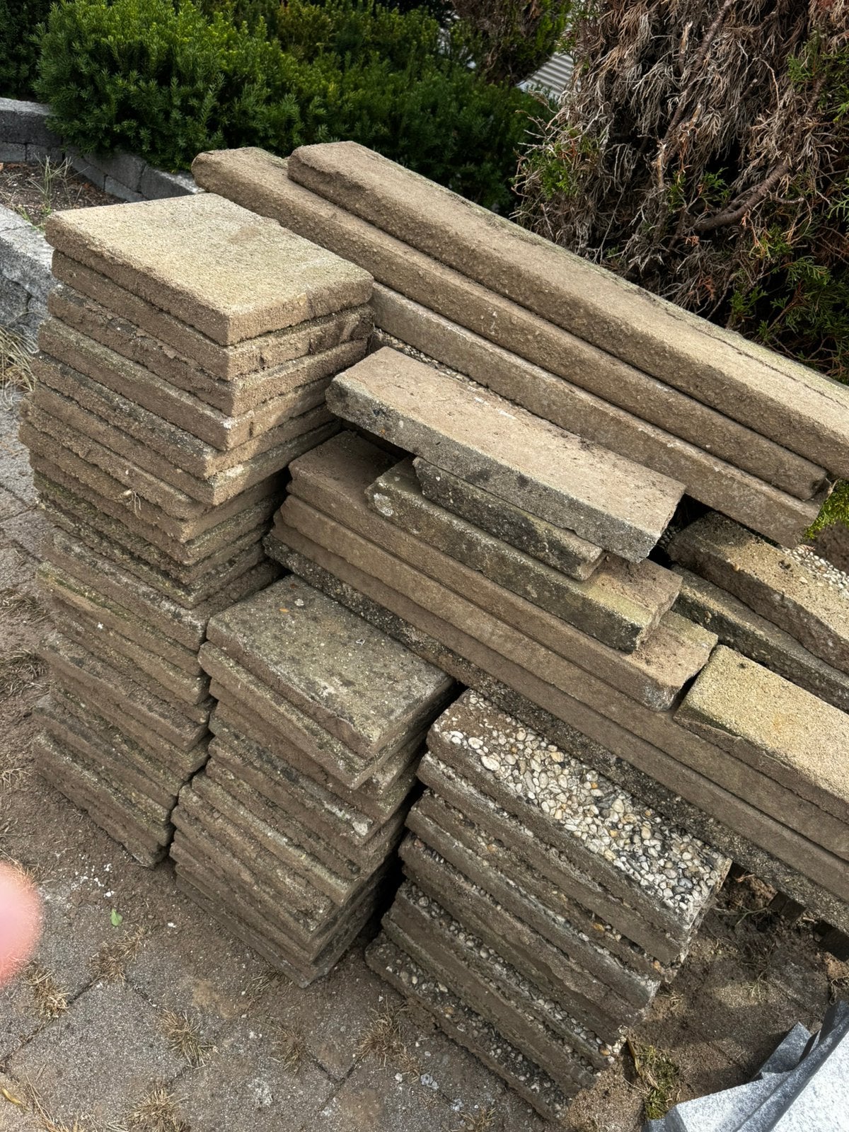 Gratis, Ophalen, Gebruikt, Beton, Klinkers