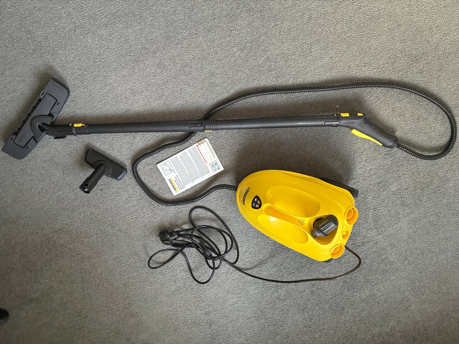 Kärcher SC 2 Stoomreiniger - Zo goed als nieuw, Ophalen, Inclusief accessoires, Kärcher, Stoomreiniger