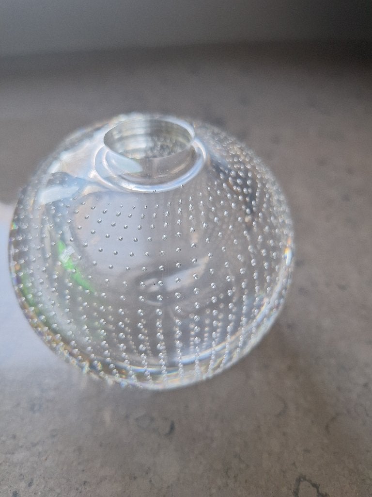 spijkerbol   Leerdam glas, Ophalen
