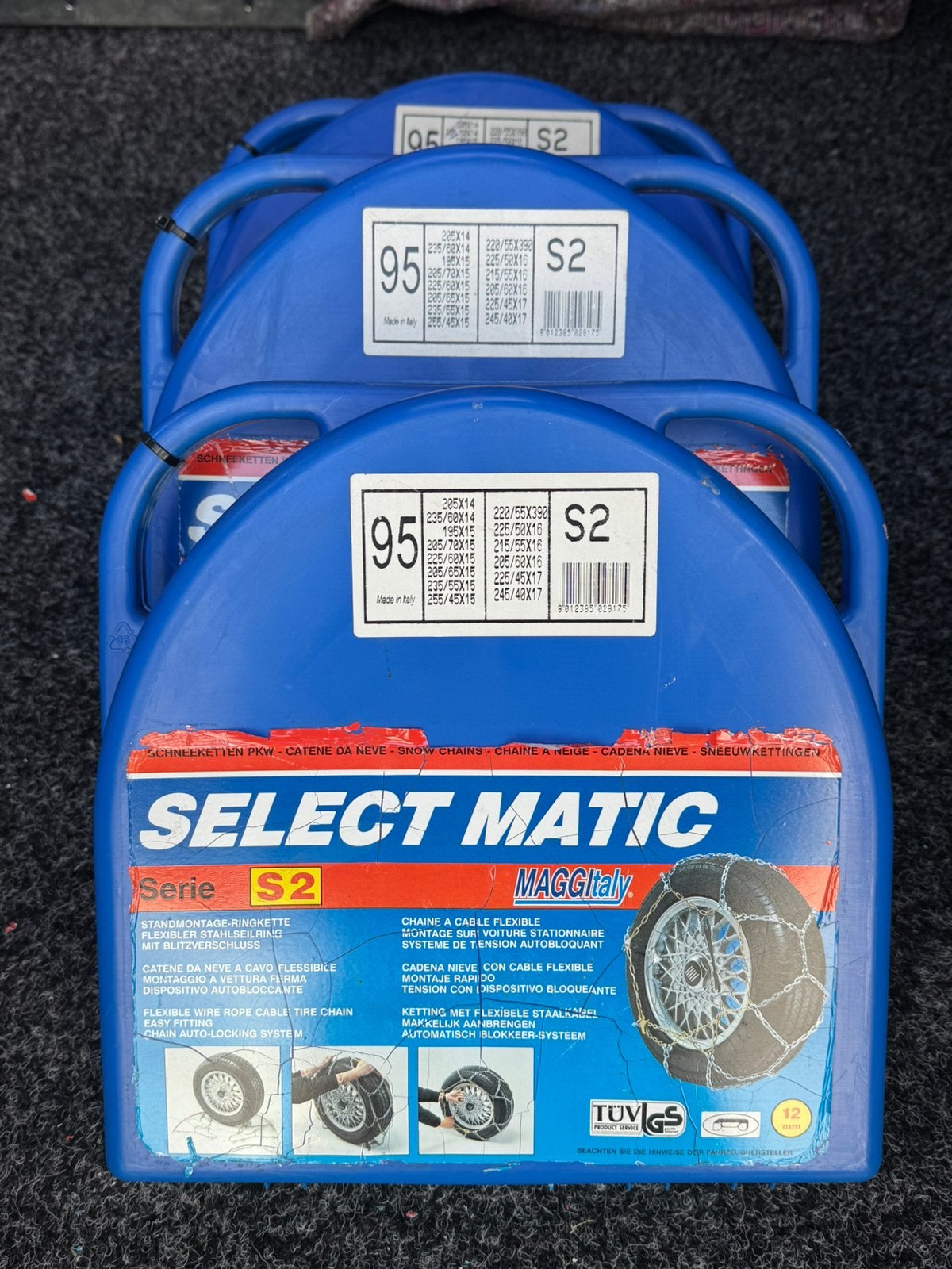 Select Matic S2 Sneeuwkettingen vele maten op voorraad., Auto diversen, ., Nieuw, Ophalen of Verzenden, .