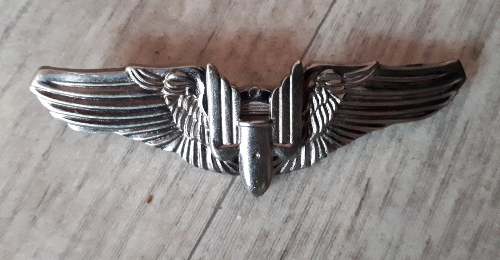 Wo2 US Arial Gunner wing badge, Ophalen of Verzenden, Luchtmacht, Amerika, Embleem of Badge