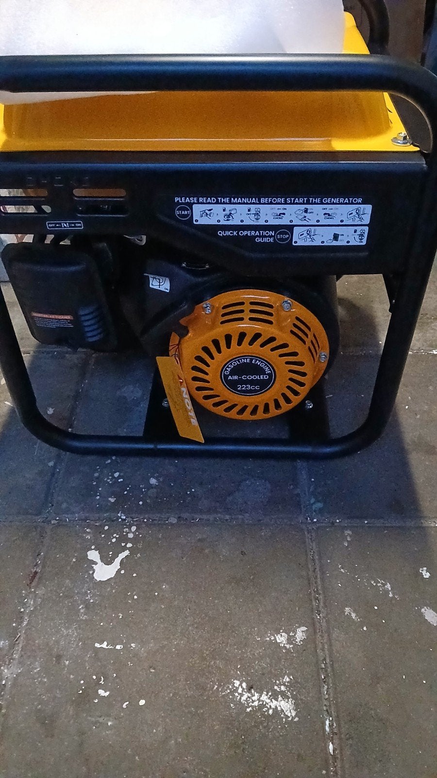 Generator nieuw, Ophalen of Verzenden, Nieuw, Minder dan 5 kVA, Benzine