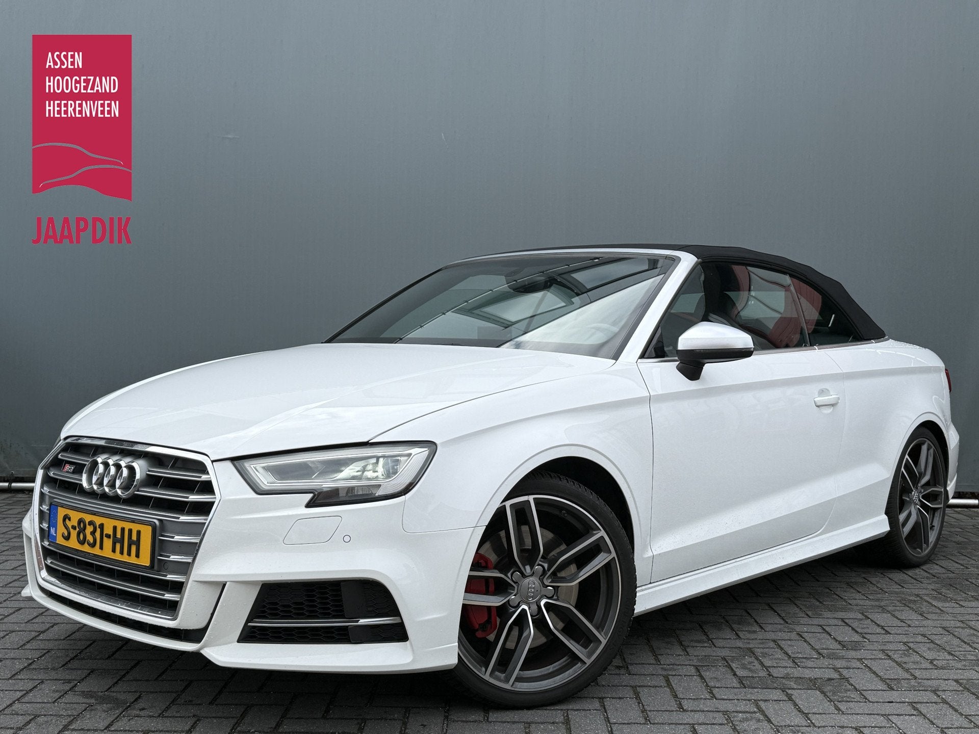 Audi A3 Cabriolet BWJ 2017 2.0 TFSI 310 PK S3 quattro Pro Li, Auto's, Audi, Automaat, 4 cilinders, Wit, Vierwielaandrijving