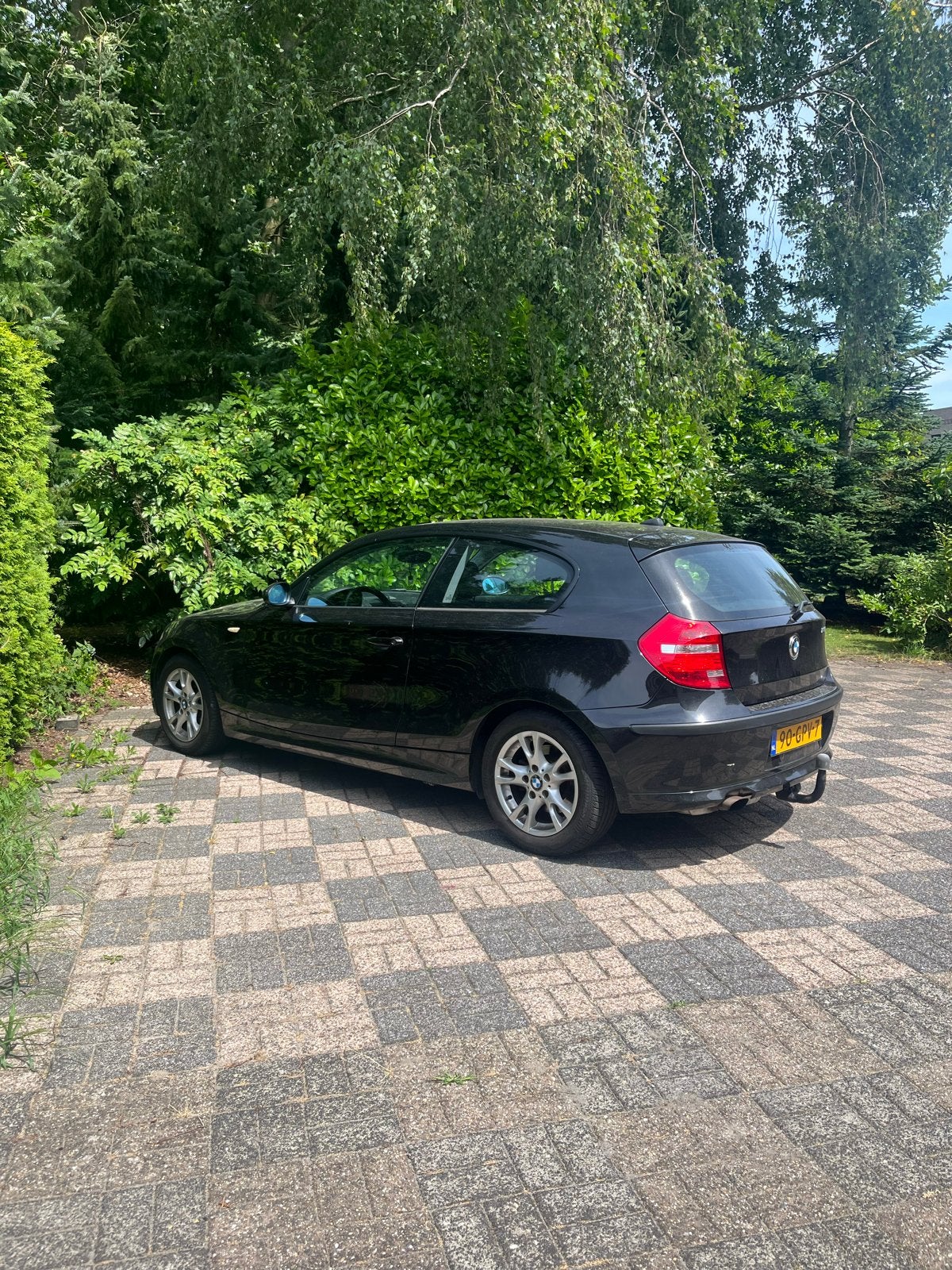 BMW 1-Serie 2.0 118I 3DR 2008 Zwart, 1-Serie, 1995 cc, Zwart, 4 stoelen