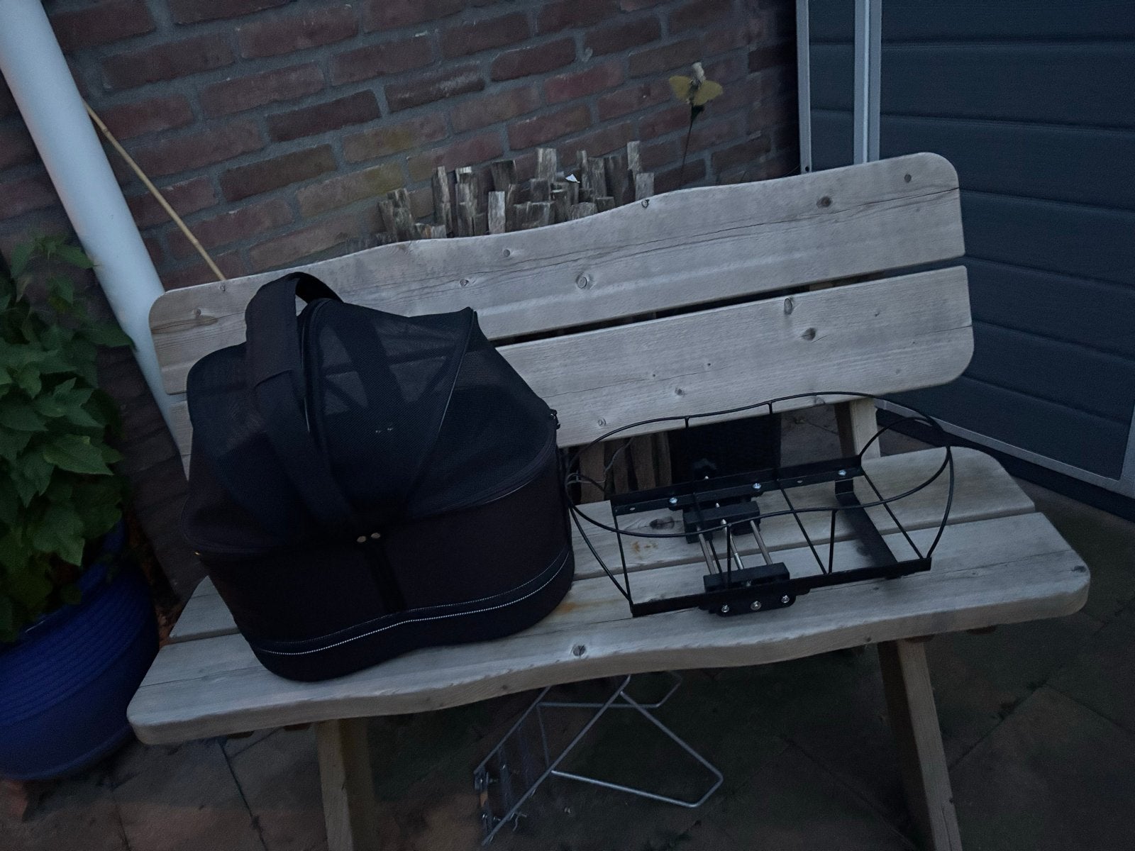 Hondenmand voor achter op de fiets - Zo goed als nieuw, Ophalen, Zo goed als nieuw, Overige typen, 20 tot 40 kg