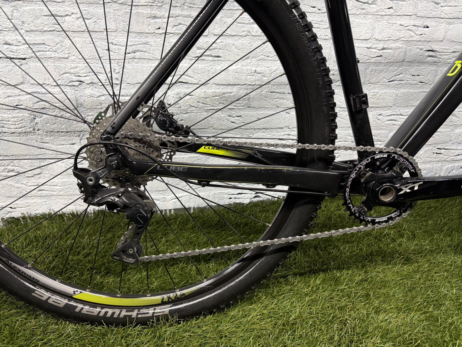 Foto 10 van Cube Race One 29 inch mountainbike frame XL Deore xt 1x10 29