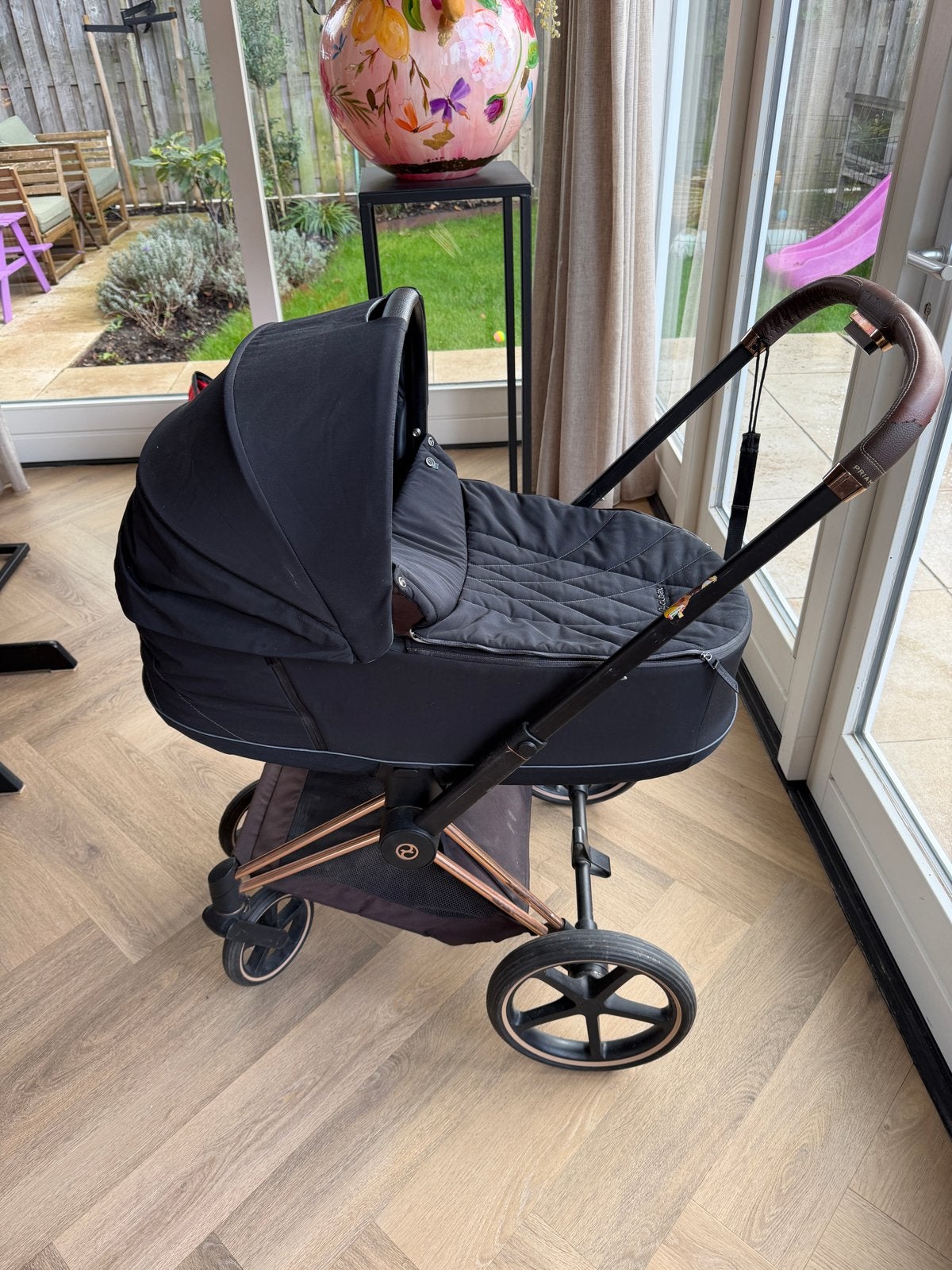 Cybex Priam kinderwagen set, Ophalen, Gebruikt, Overige merken, Regenhoes