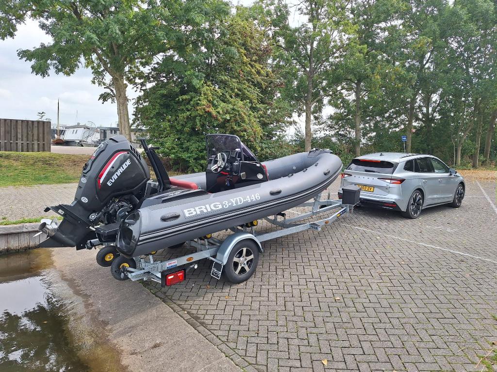 Brig Eagle 5 RIB 2023 met 115PK Evinrude G2 NIEUWSTAAT, Watersport en Boten, Zonnedek, Ophalen of Verzenden, Zo goed als nieuw