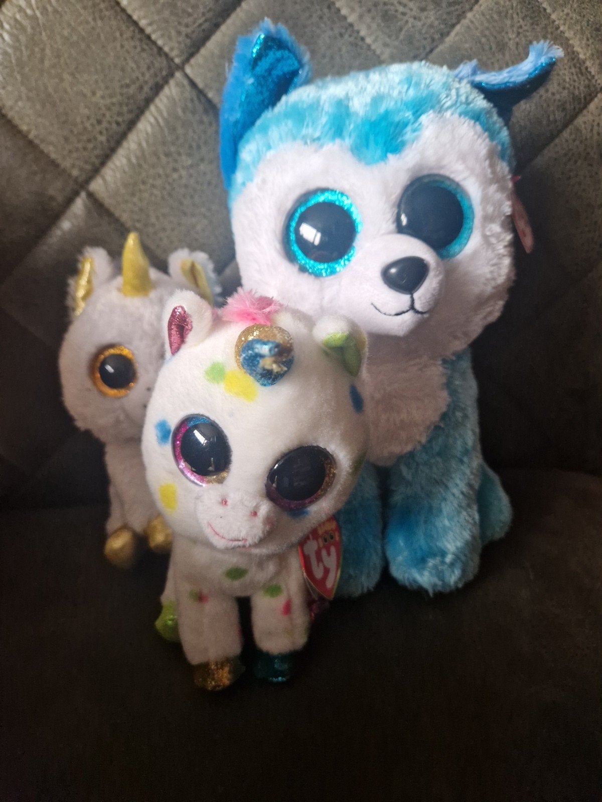 Ty Beanie Boo's Knuffels - Eenhoorns en Hond, Eenhoorn, Ophalen of Verzenden, Klein (minder dan 20 cm), Wit