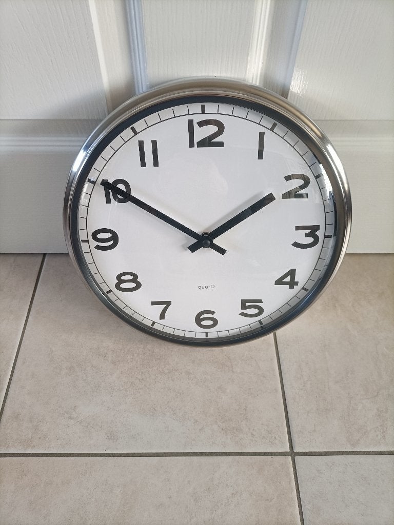 Klok, Ophalen, Wandklok, Analoog, Zo goed als nieuw