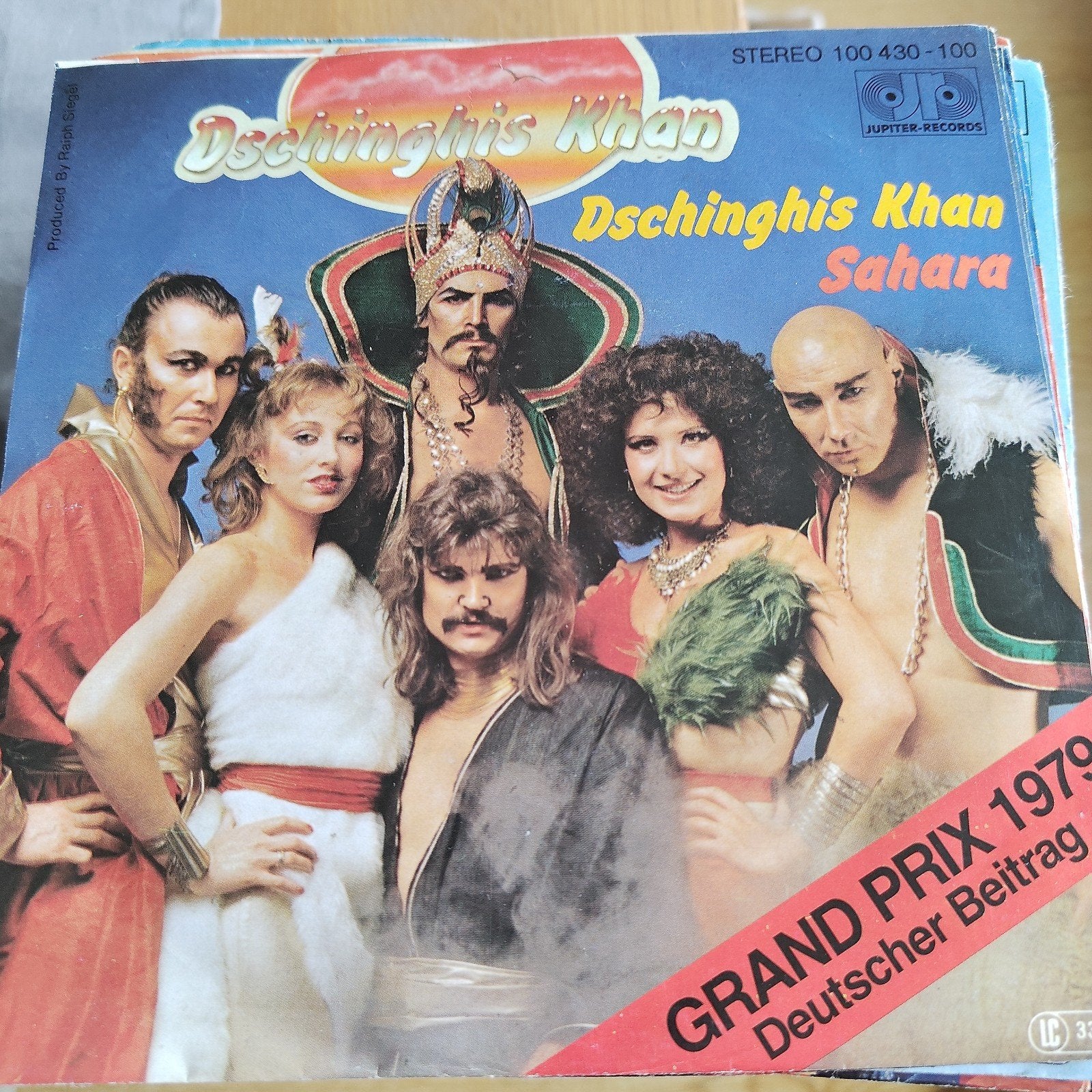 Dschinghis Khan - Dschinghis Khan / Sahara (Vinyl Single), Gebruikt, Originele persing, 7 inch, Ophalen of Verzenden