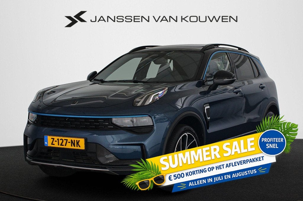 Lynk & Co 01 1.5 PHEV SOH 96% Panoramadak Stoelverwarming 36, Auto's, Lynk & Co, Stof, Euro 6, Blauw, 120 €/maand