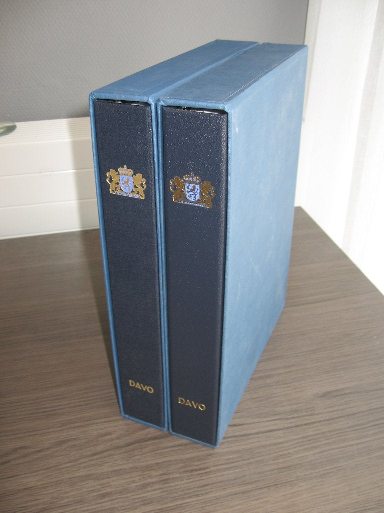 Complete set Telebrieven in 2 DAVO albums., Ophalen of Verzenden, Nederland