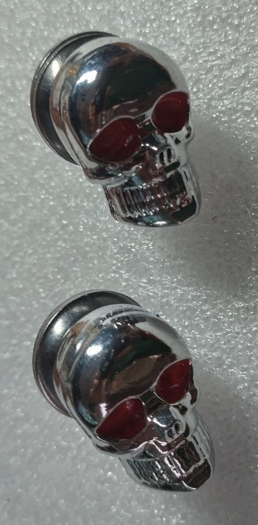 Skull kentekenplaatbouten Skull license plate bolts, Ophalen of Verzenden, Nieuw