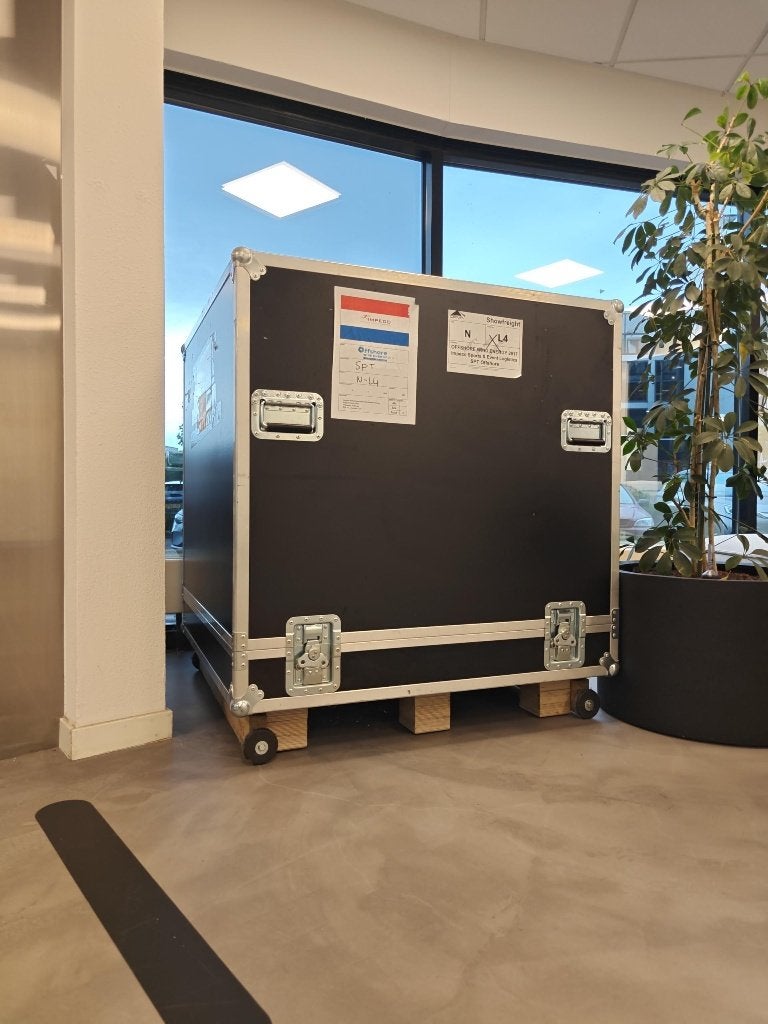 Flightcase 103x103x100 cm, Ophalen, Zo goed als nieuw, Overige instrumenten, Flightcase