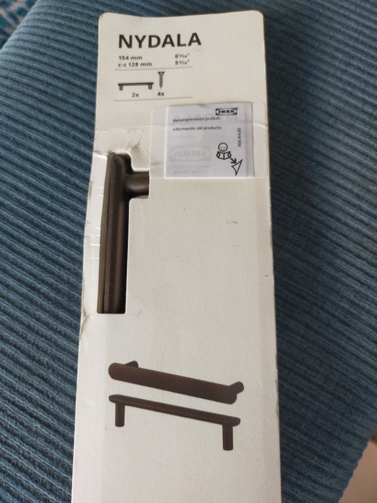 Nydala handgrepen 5 st BRONS, Minder dan 50 cm, Nieuw, Ophalen of Verzenden, Minder dan 25 cm