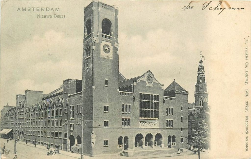 378-322-015 Amsterdam Nieuwe Beurs, Verzenden, Voor 1920, Noord-Holland