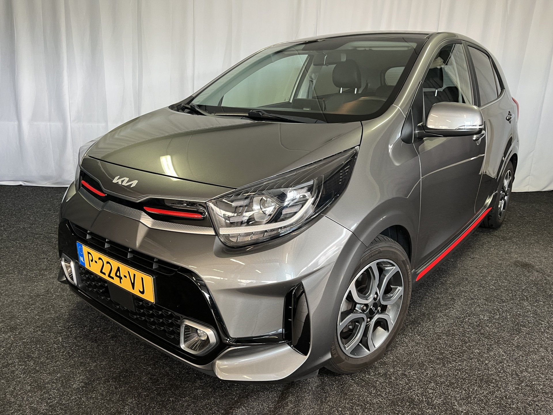 Kia Picanto 1.0 DPi GT-Line 1E EIGN/ECC/CRUISE/APPLE/CAMERA, Voorwielaandrijving, Gebruikt, Automatische klimaatregeling, Met garantie (alle)