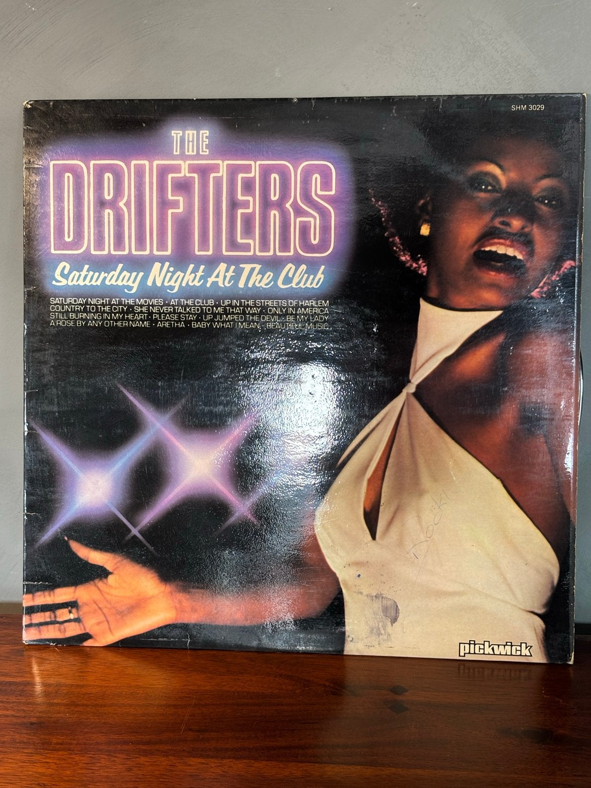 The Drifters Saturday Night At The Club (LP, 1980), Ophalen of Verzenden, Gebruikt