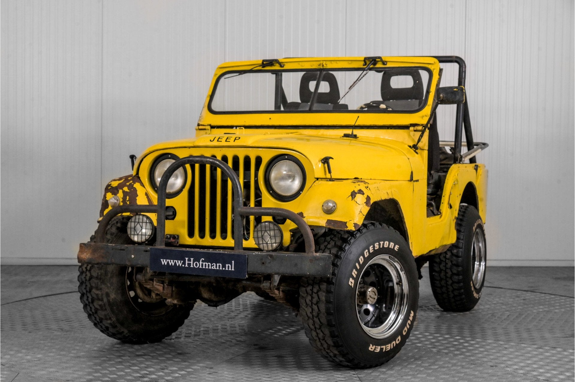 Willys Jeep Overland (bj 1957), Gebruikt, Overige modellen, Wit, Bedrijf