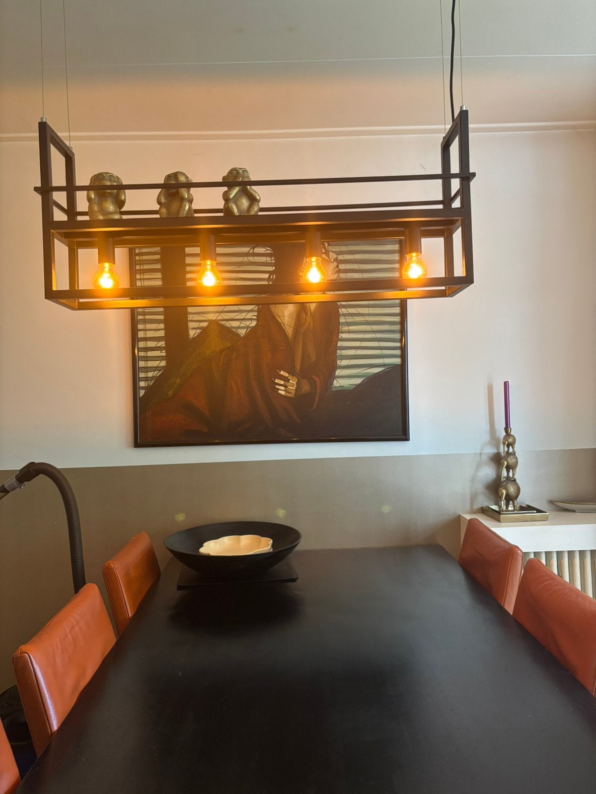 Hanglamp zwart, Ophalen, Zo goed als nieuw