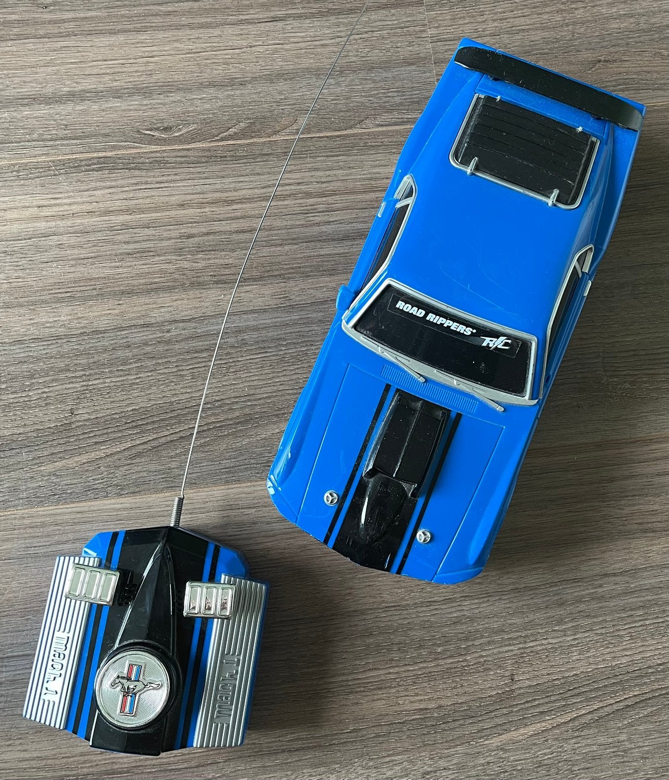 Afstandsbestuurbare Mustang Mach1 1:24, Ophalen of Verzenden, Gebruikt, Auto, Overige merken