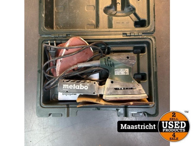 Metabo FMS200 Intec delta schuurmachine 200W, Metabo, Zo goed als nieuw, Support@metabo.com, Metabo Corporation, Metabo-Werke GmbH, 
72622 NÃ¼rtingen
Germany