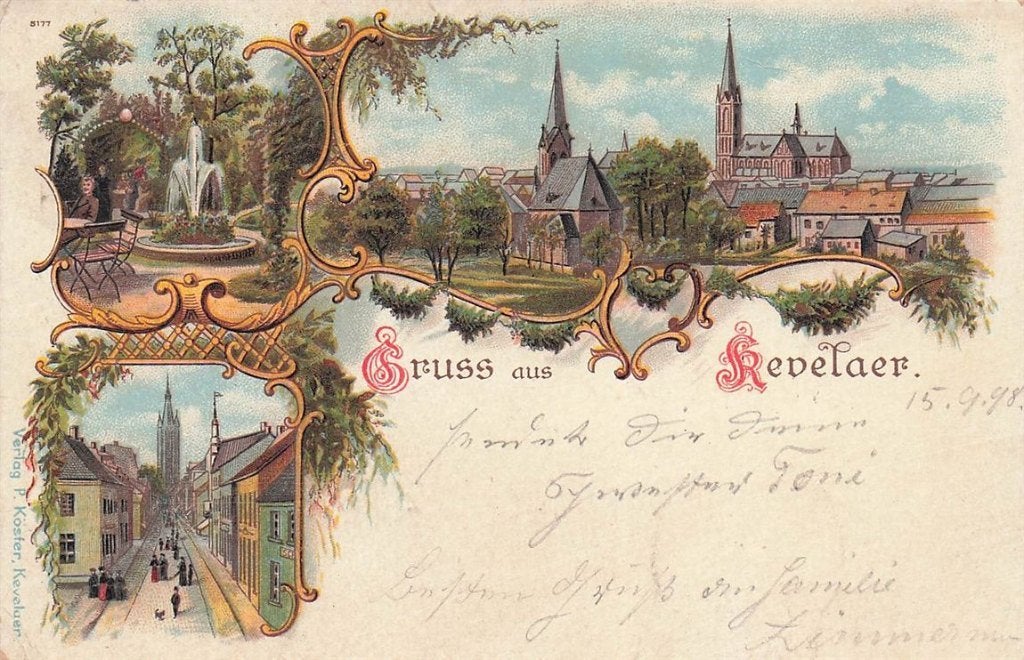702-156-049 Kevelaer, Verzenden, Voor 1920, Duitsland