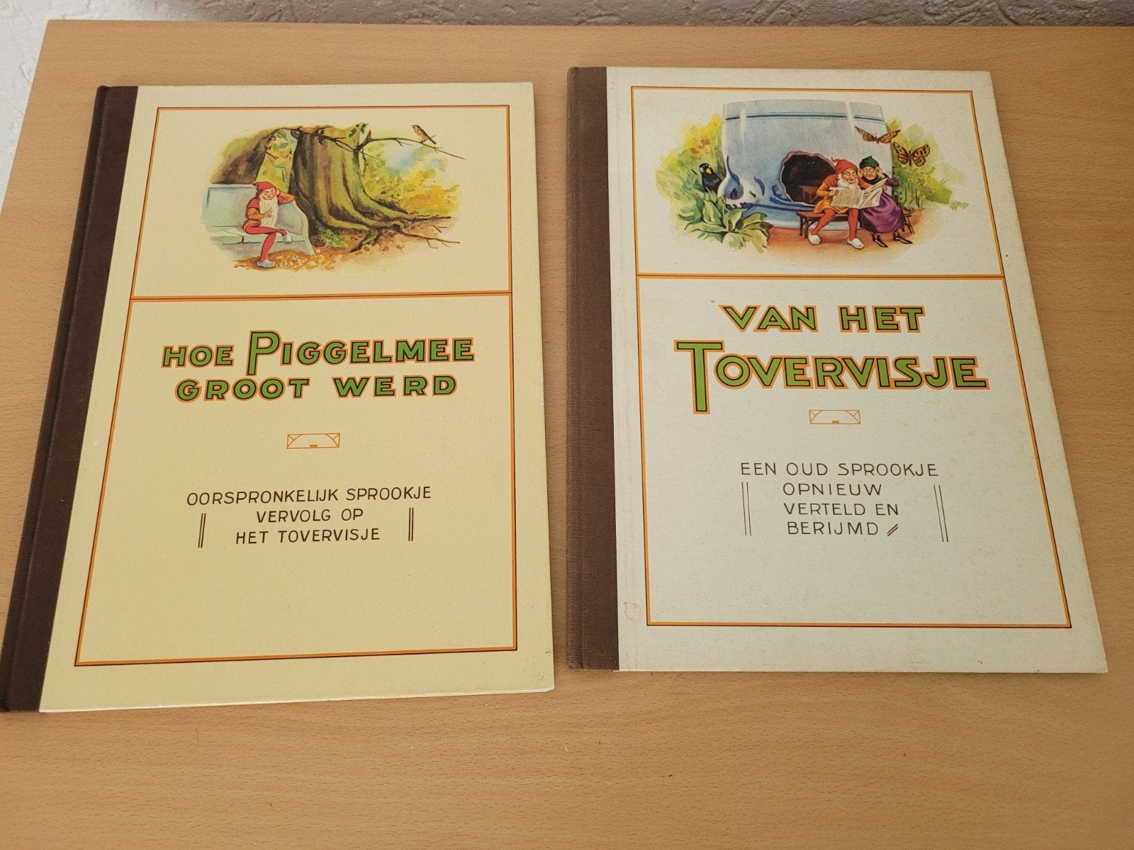 Hoe Piggelmee Groot Werd & Van Het Tovervisje (2 boeken), Ophalen of Verzenden, Gelezen, De Erven de Wed. J. van Nelle