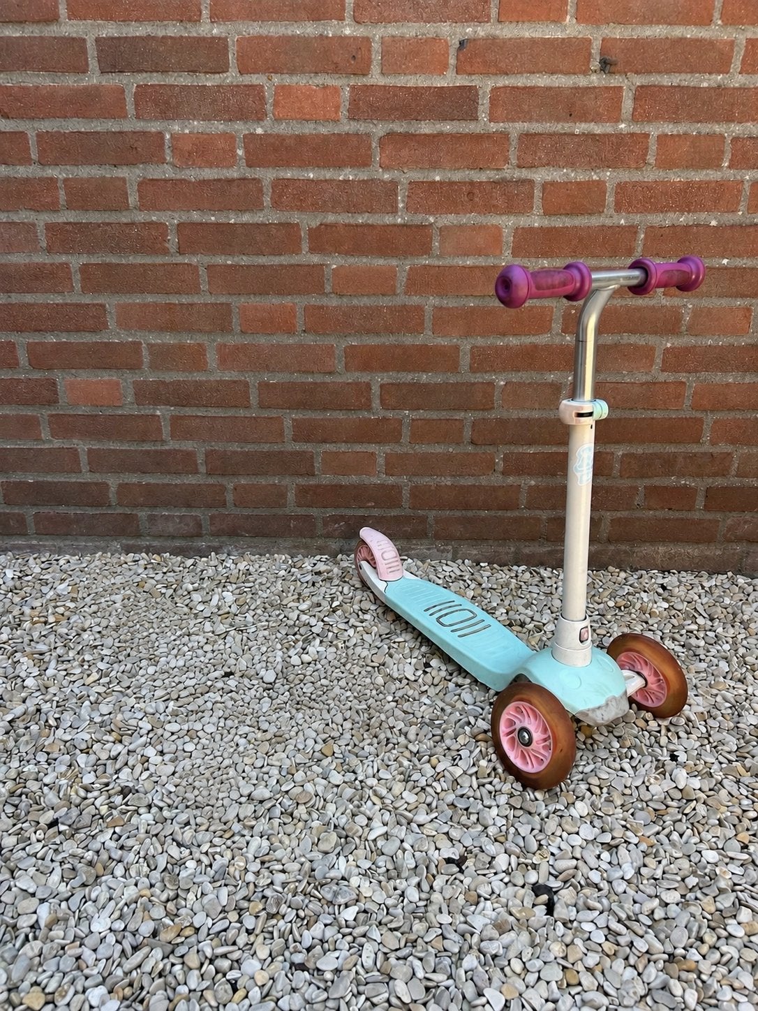 1x Oxelo Driewielstep B500 kinderen (blauw / paars), Ophalen, Gebruikt, Gewone step