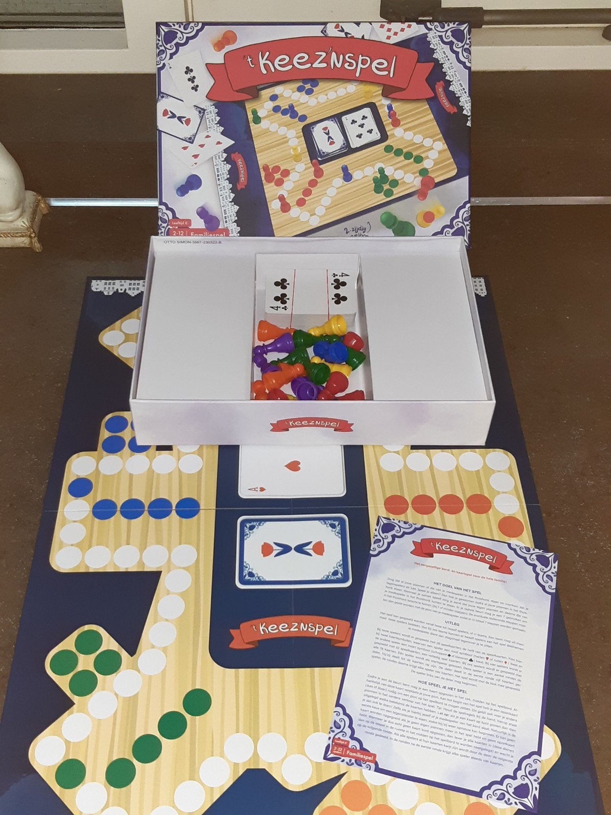 Keez'n / keezen spel nieuw, Ophalen of Verzenden, Nieuw