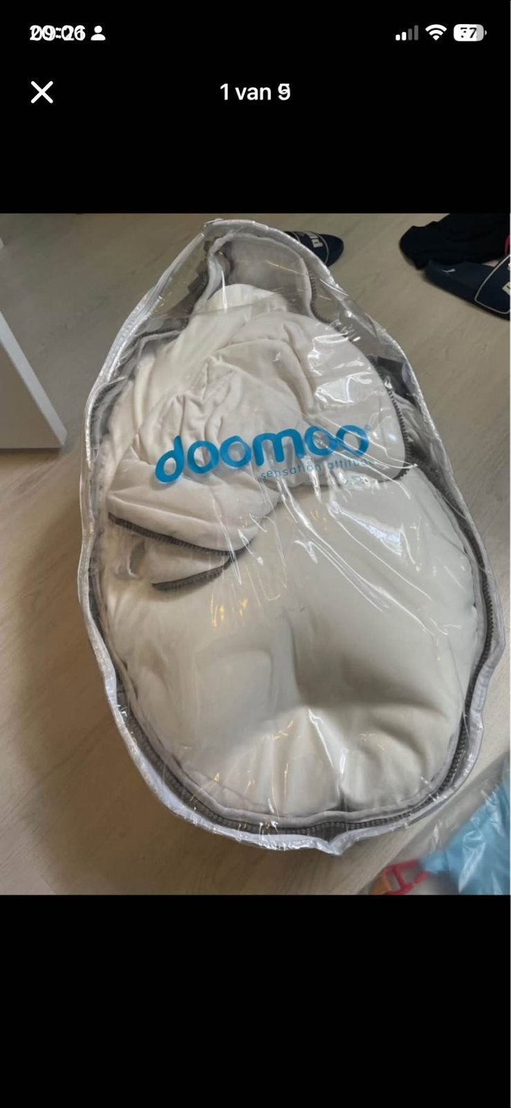 Doomoo zak, loopfiets, kinderstoel, speelkleed, Ophalen, Zo goed als nieuw, Overige merken