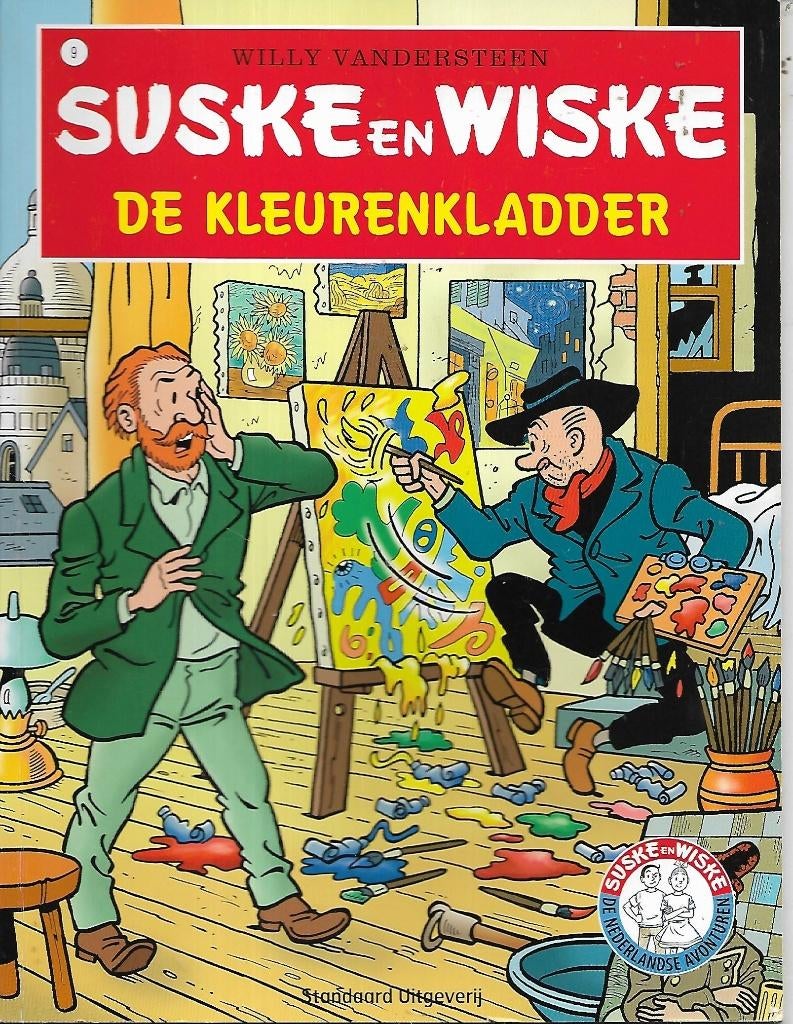 Suske en Wiske - De kleurenkladder(De Nederlandse avonturen), Eén stripboek, Ophalen of Verzenden, Gelezen