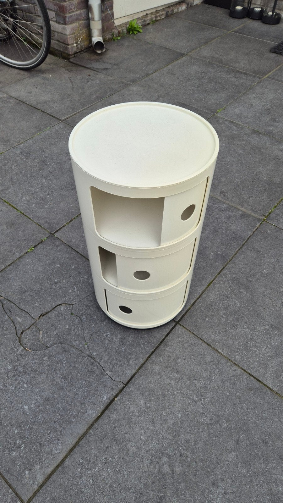 Kartell Componibili retro design nachtkastje, Huis en Inrichting, Ophalen, Kunststof, Gebruikt, Minder dan 45 cm