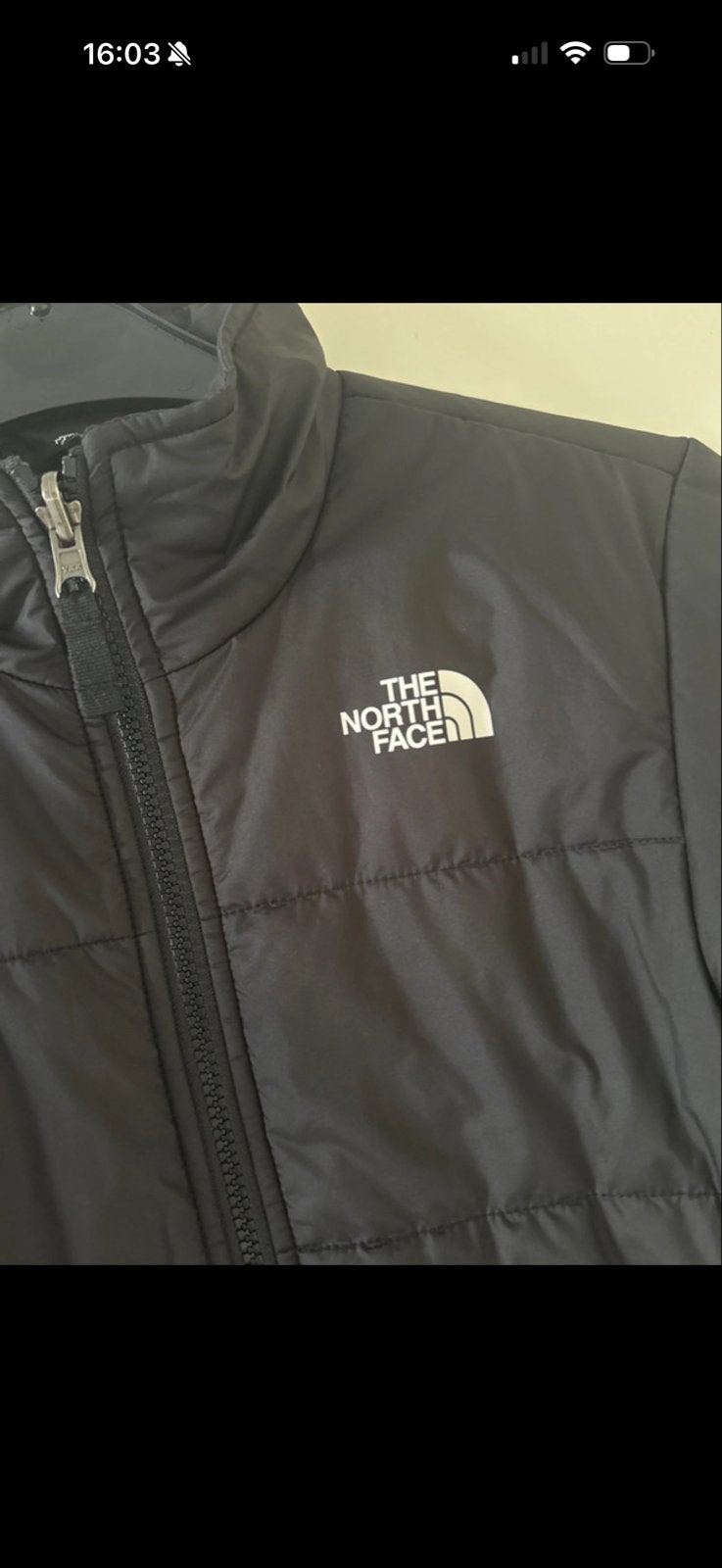 The North Face Kinderjas Maat M Zwart, Ophalen, Nieuw, Jongen of Meisje